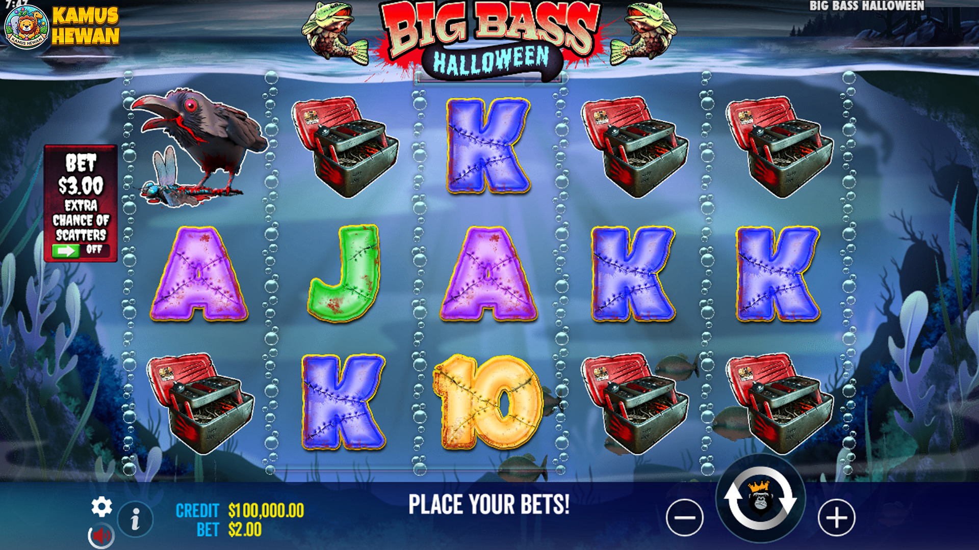 Big Bass Halloween: Monster Berhadiah Menanti di Slot Seram
