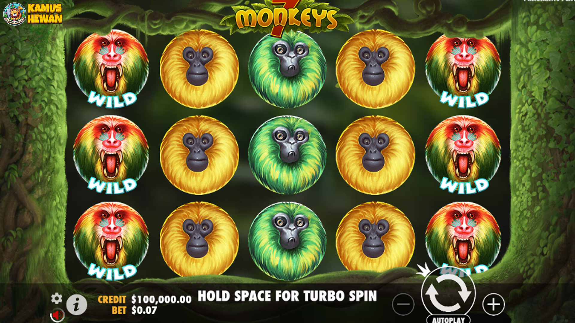 Dapatkan Cuan Besar dengan Main 7 Monkeys di Slot RTP Tinggi
