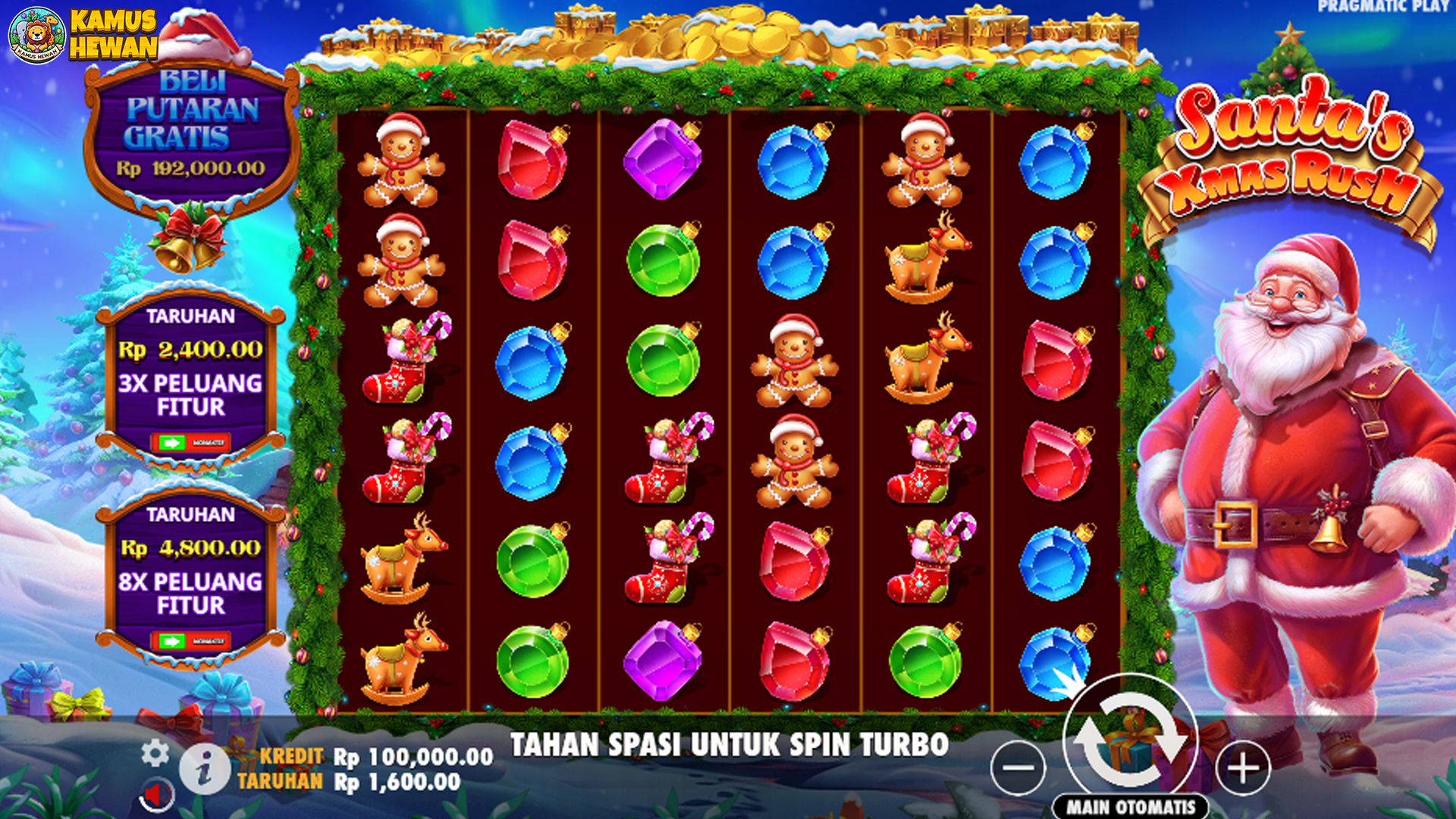 Link Alternatif Rtp8000 Buat Santa’s Xmas Rush Makin Nancep