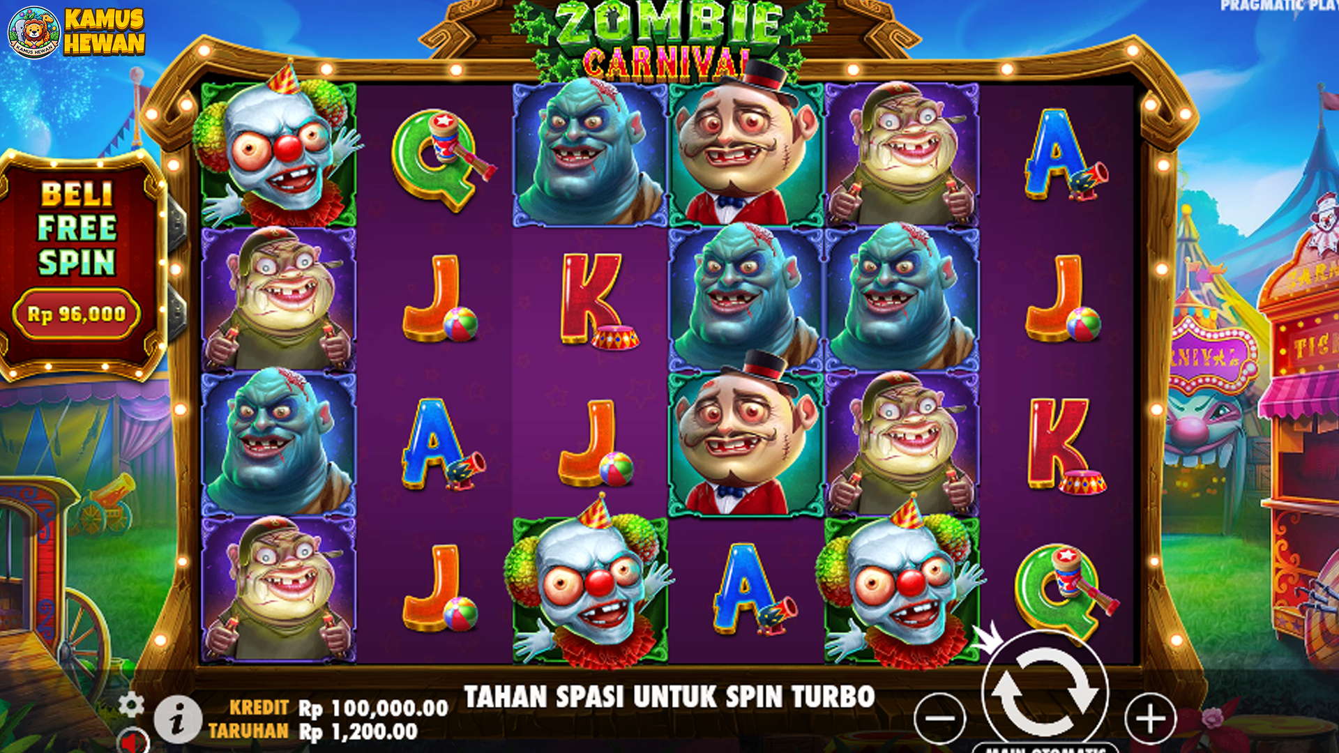 Zombie Carnival Dari Demo Slot Zeus Bawa Nuansa Beda Banget