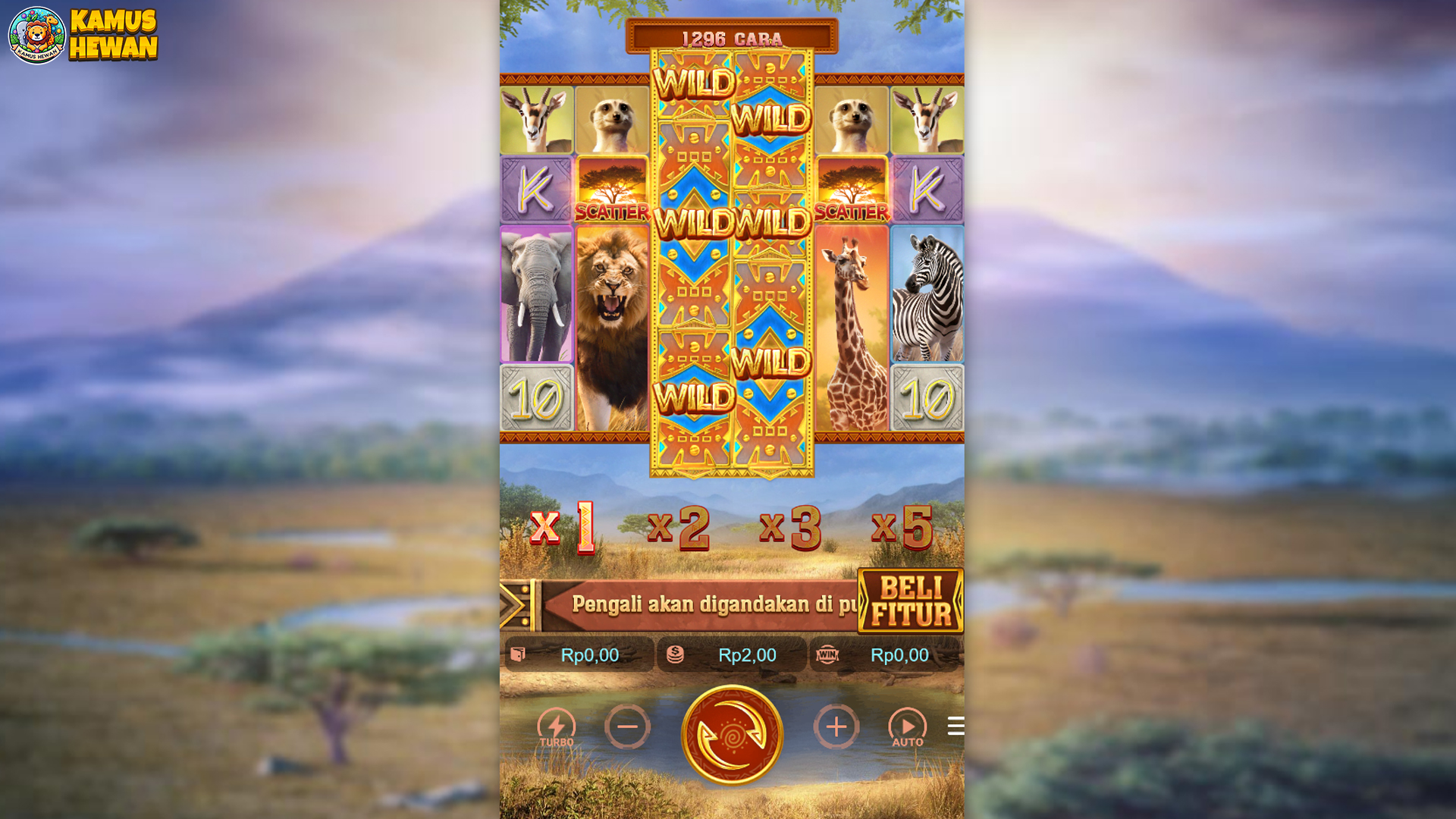 Sekali Coba Langsung Maxwin Main Safari Wilds di Slot Rtp8000