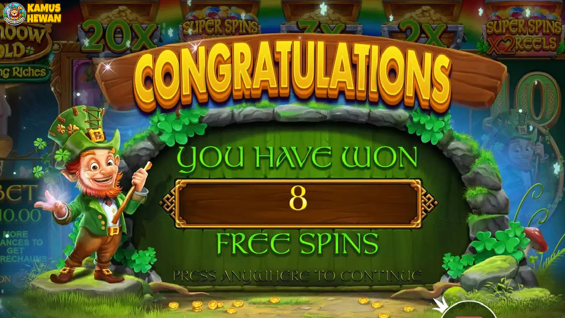 Rainbow Gold Mengandalkan 3 Pola Kombinasi Penuh Kejutan