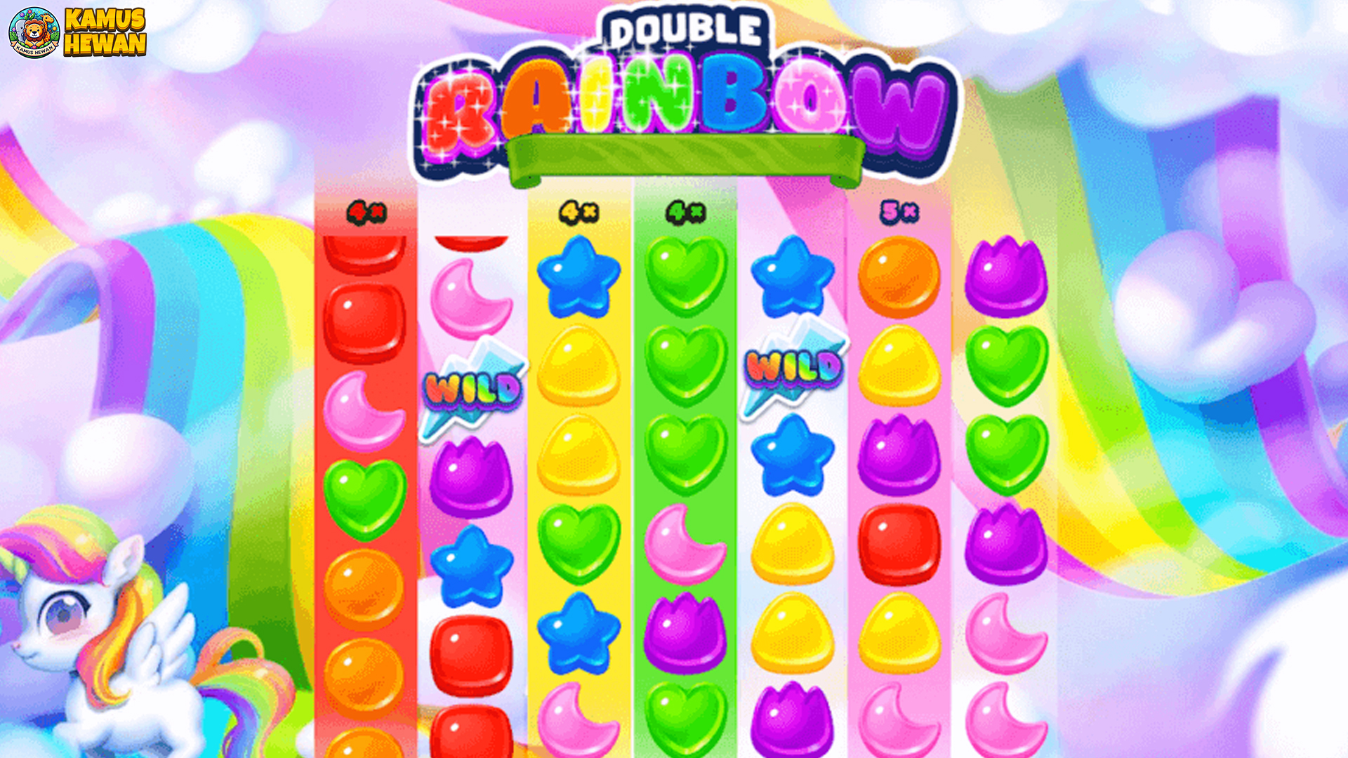 Double Rainbow Slot dengan 5 Kejutan Warna di Setiap Putaran