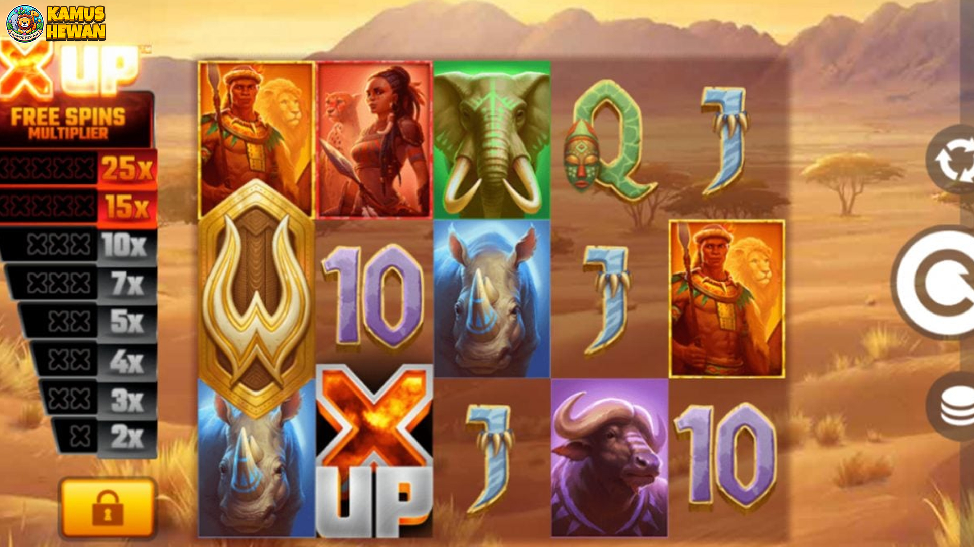 Menyusuri 4 Keajaiban Slot Online Africa X UP yang Tersembunyi
