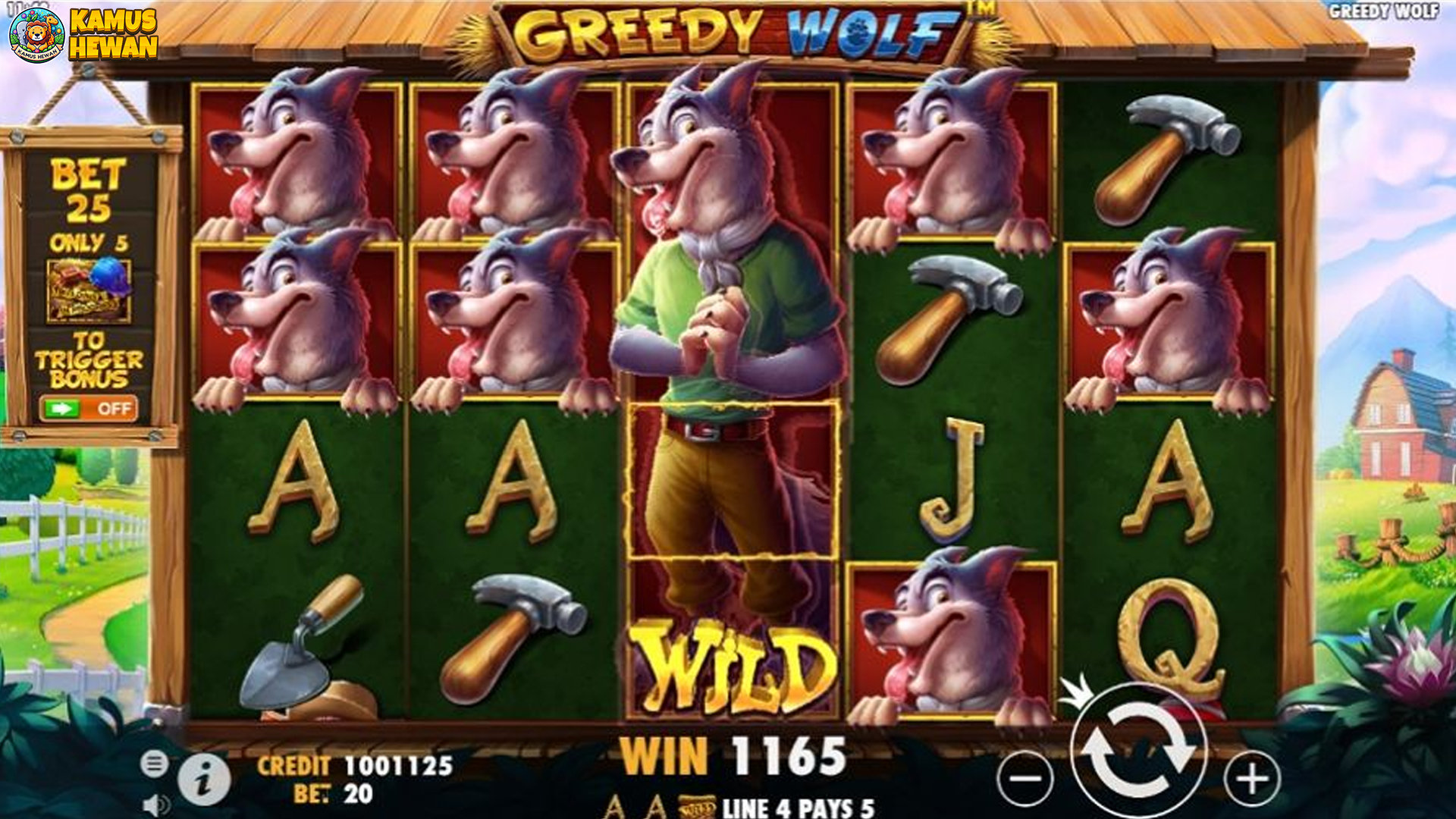 Gimana Bisa Slot Online Greedy Wolf Punya 4 Daya Tarik Kuat